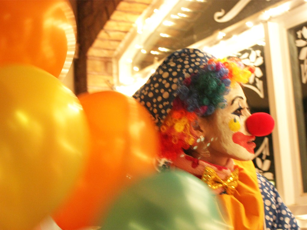clown, digital printing, 2009